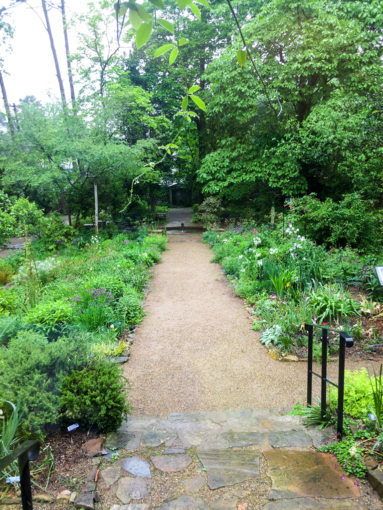 Elizabeth Lawrence’s garden near Wing Haven