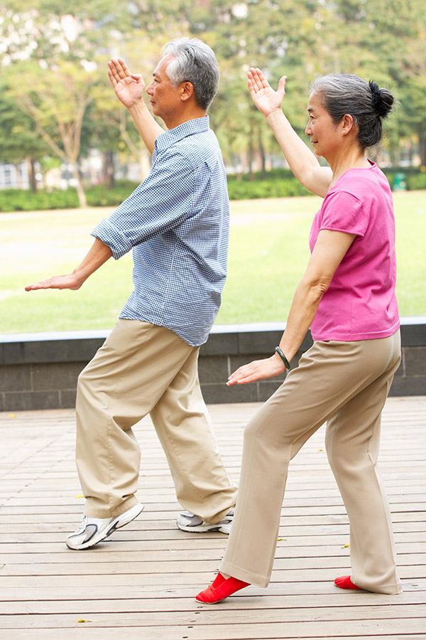 Tai-Chi Couple