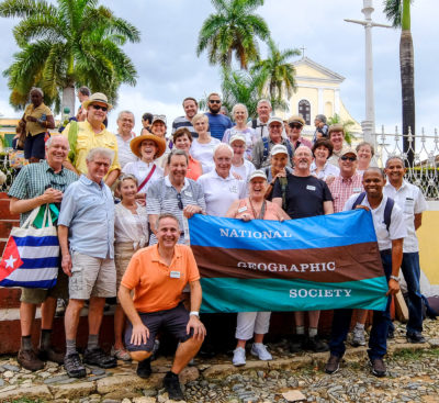 My National Geographic Society traveling cohorts in Cuba.
