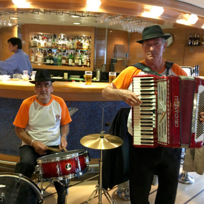 These fisherman from St. Pierre came aboard to entertain us, to earn a few bucks and enjoy a beer. With not enough fish, there can be too much free time.
