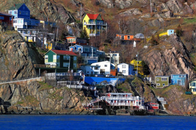 The jelly bean houses offered more than a brighter landscape, they gave the fishermen a bearing in the days before GPS.