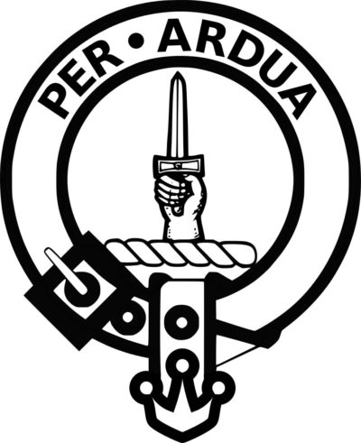 Pour Adura is a great family motto. My daughter often wears this crest. Have you seen it?